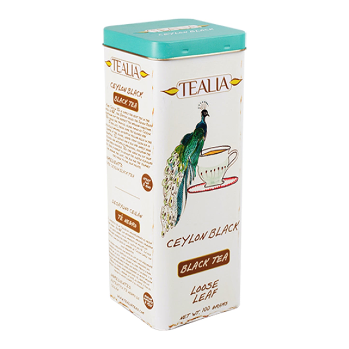 Цейлонский черный чай Tealia (100 г)