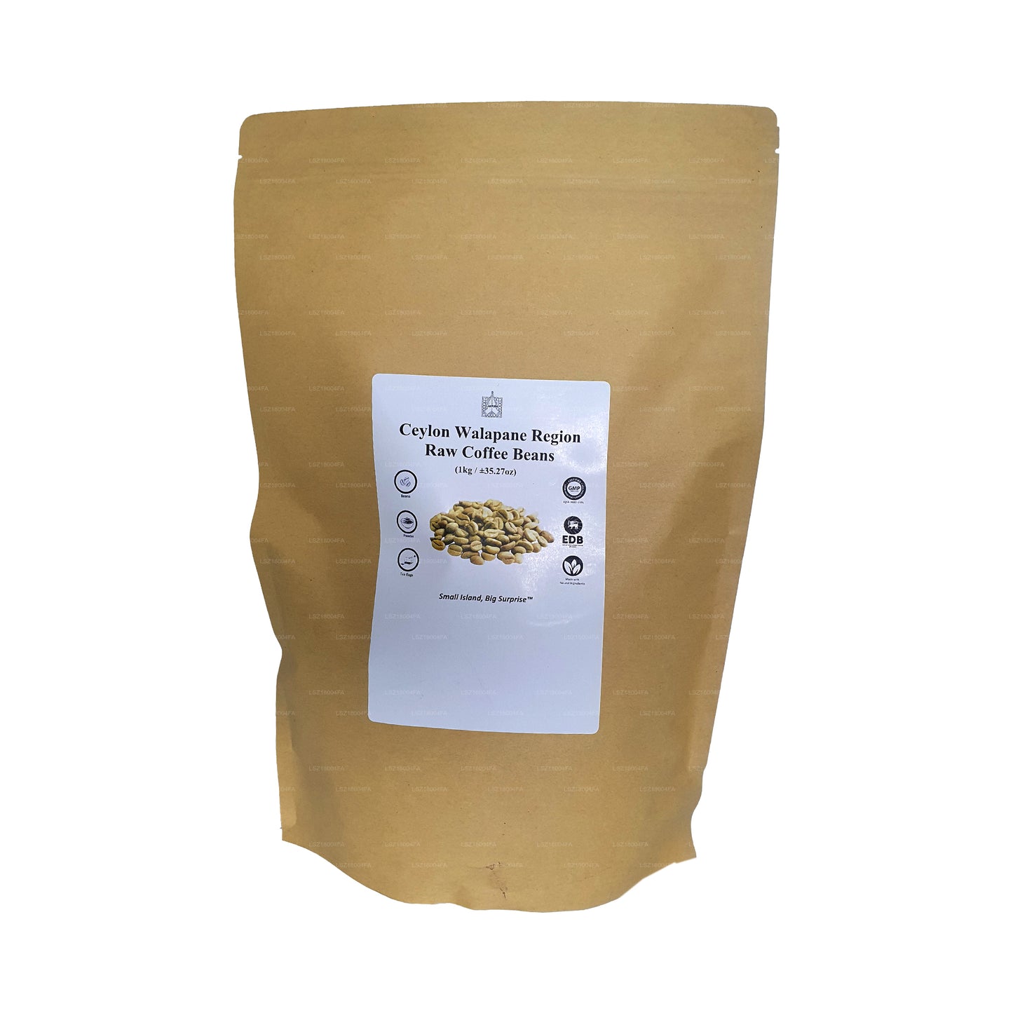 Lakpura Ceylon Walapane Region Raw Coffee Beans