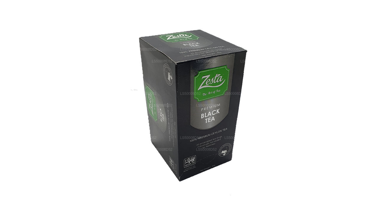 Черный чай Zesta Premium (40 г) 20 пакетиков