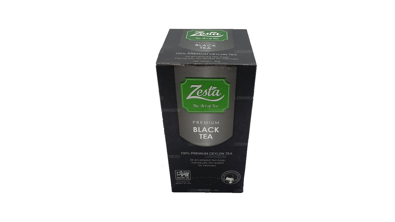 Черный чай Zesta Premium (40 г) 20 пакетиков