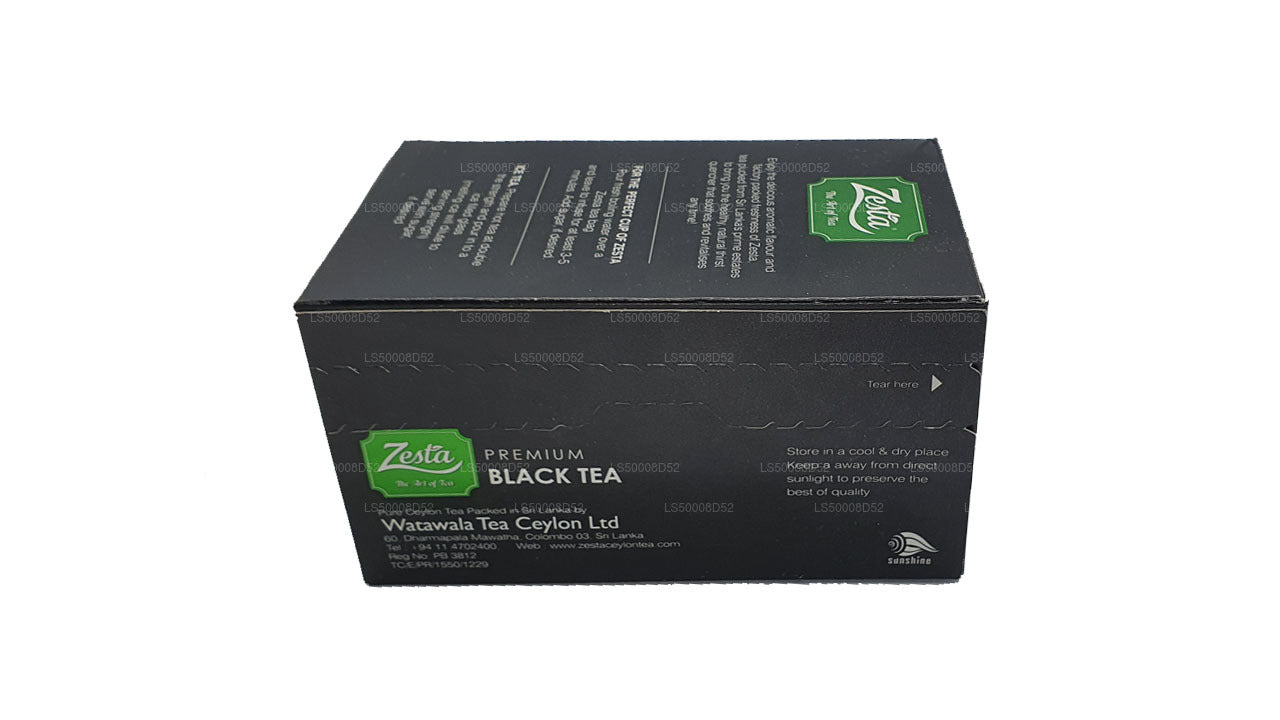 Черный чай Zesta Premium (40 г) 20 пакетиков