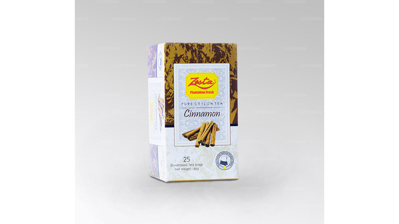 Черный чай Zesta с корицей (45 г) 25 пакетиков