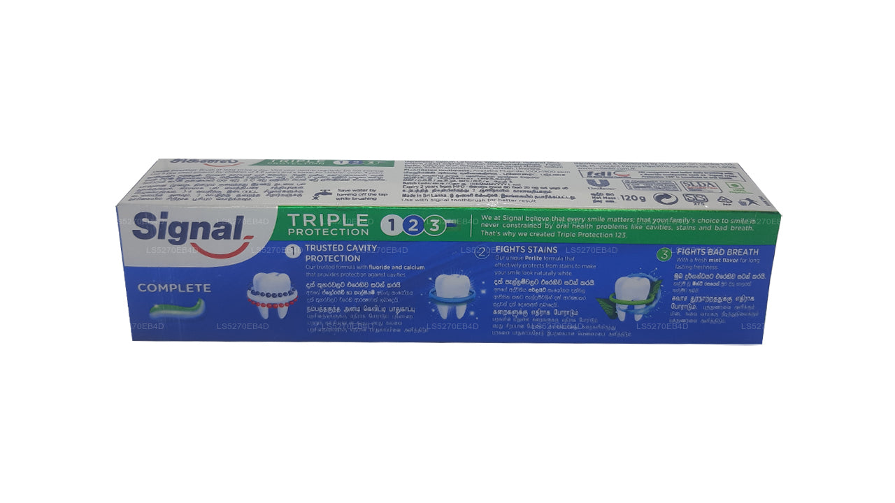 Зубная паста с тройной защитой Signal (120 г)