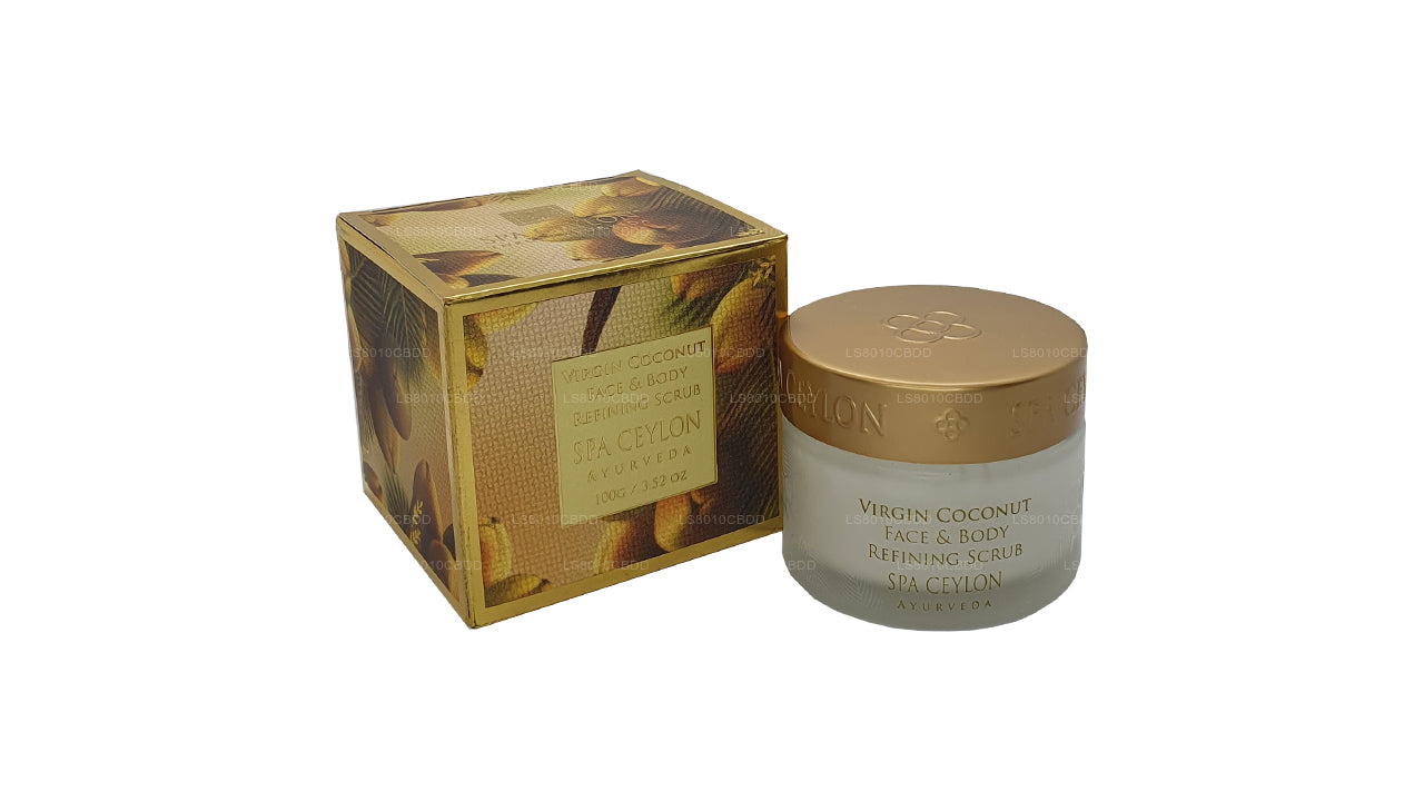 Омолаживающий скраб для лица и тела Spa Ceylon Virgin с кокосом (100 г)