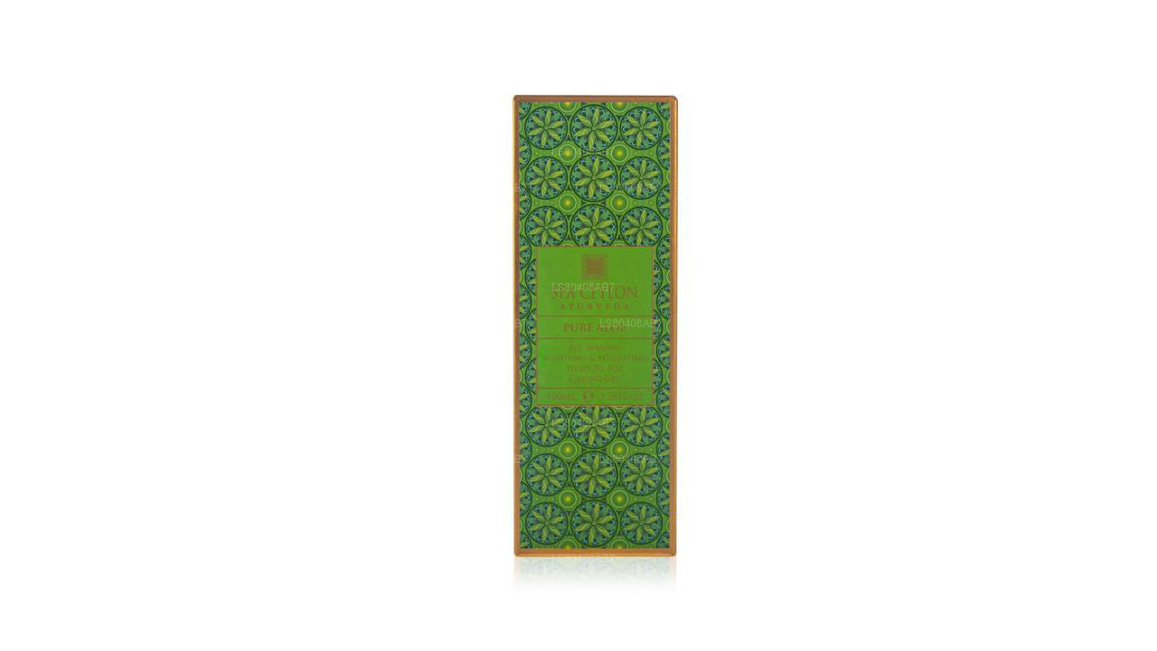 Spa Ceylon Pure Aloe - All Seasons Soothing & Hydrating Head To Toe Caring Gel (100ml)