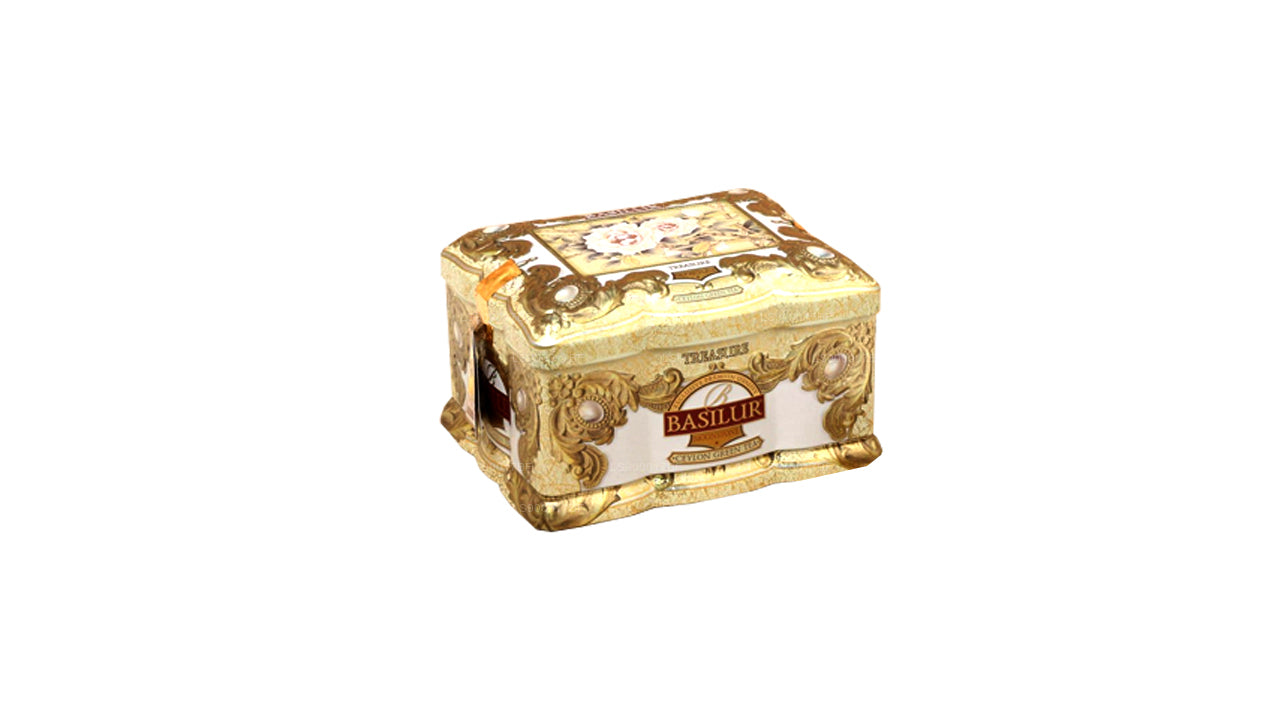 Цейлонский зеленый чай Basilur Treasure Лунный камень (100г)