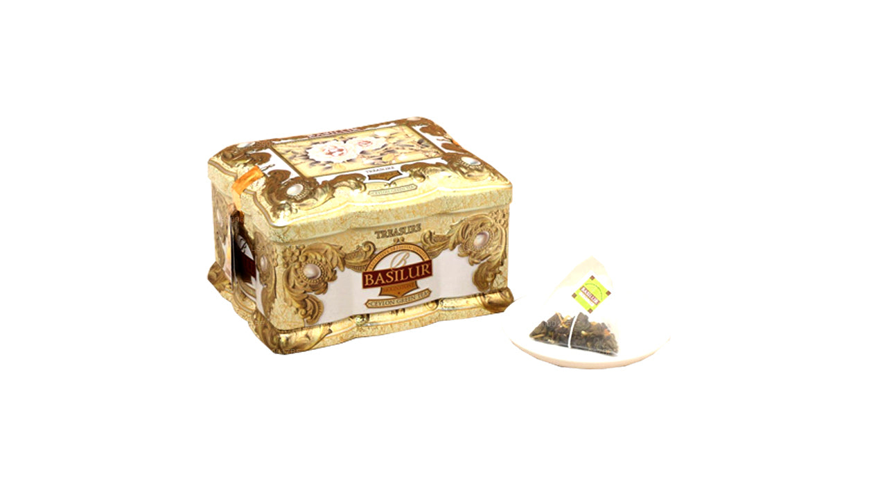 Цейлонский зеленый чай Basilur Treasure Лунный камень (100г)