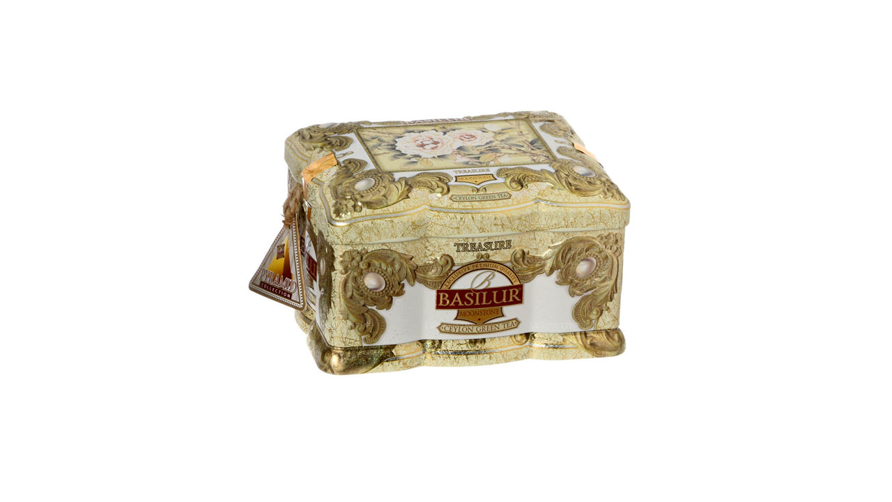 Цейлонский зеленый чай Basilur Treasure Лунный камень (100г)