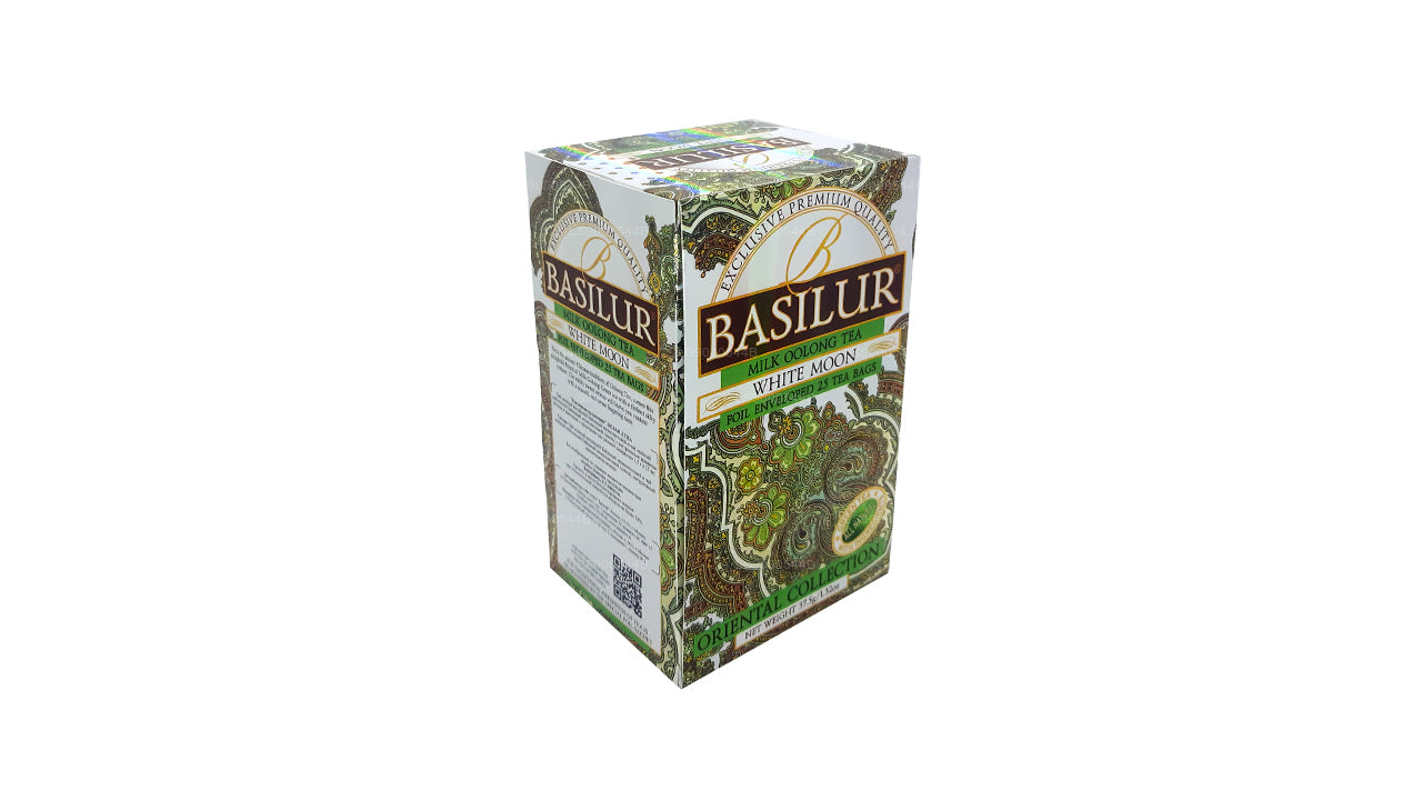 Чай Basilur «Белая луна» с молоком (37,5 г) 25 пакетиков