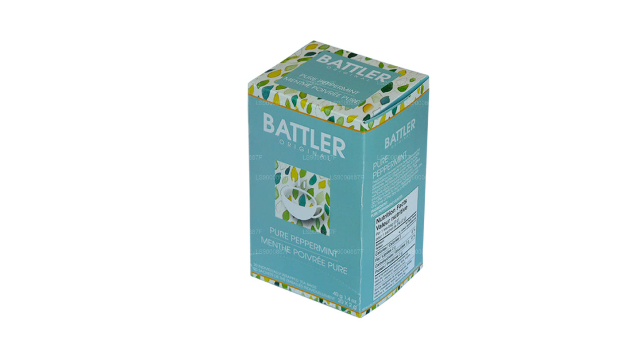 Оригинальный чай с чистой мятой Battler (40 г) 20 пакетиков
