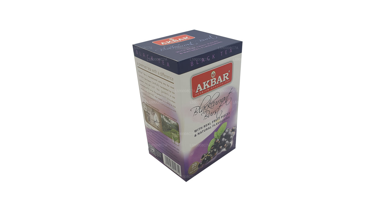 Akbar Черная смородина Burst (40 г) 20 пакетиков из фольги