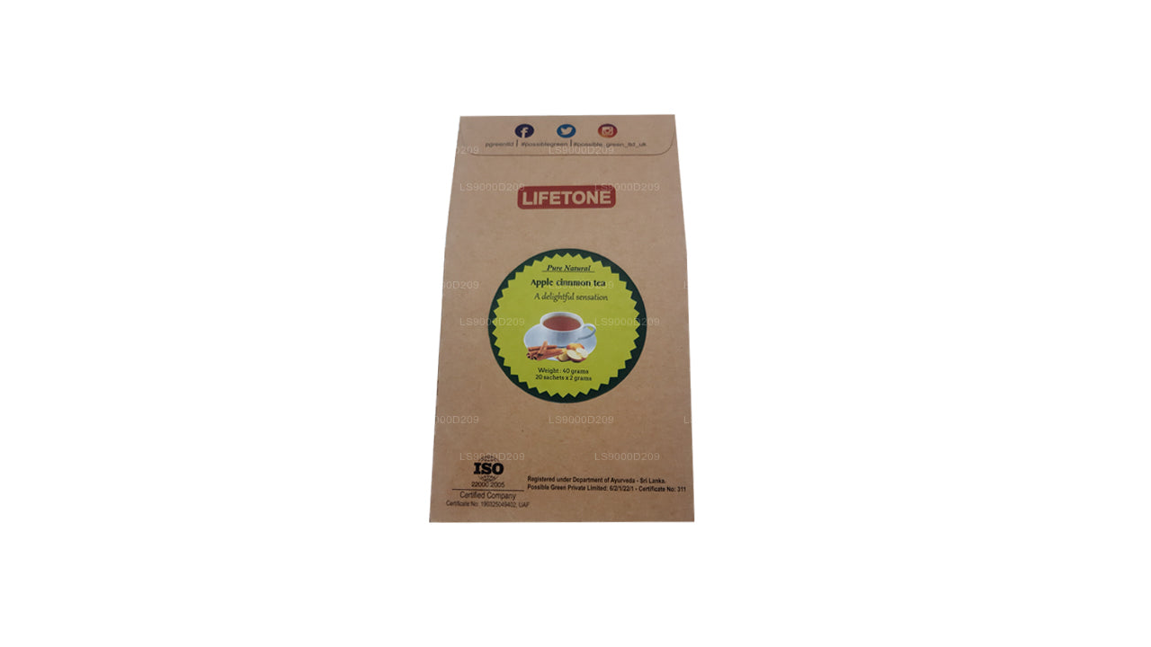 Lifetone Apple Cinnamon Tea (40g)