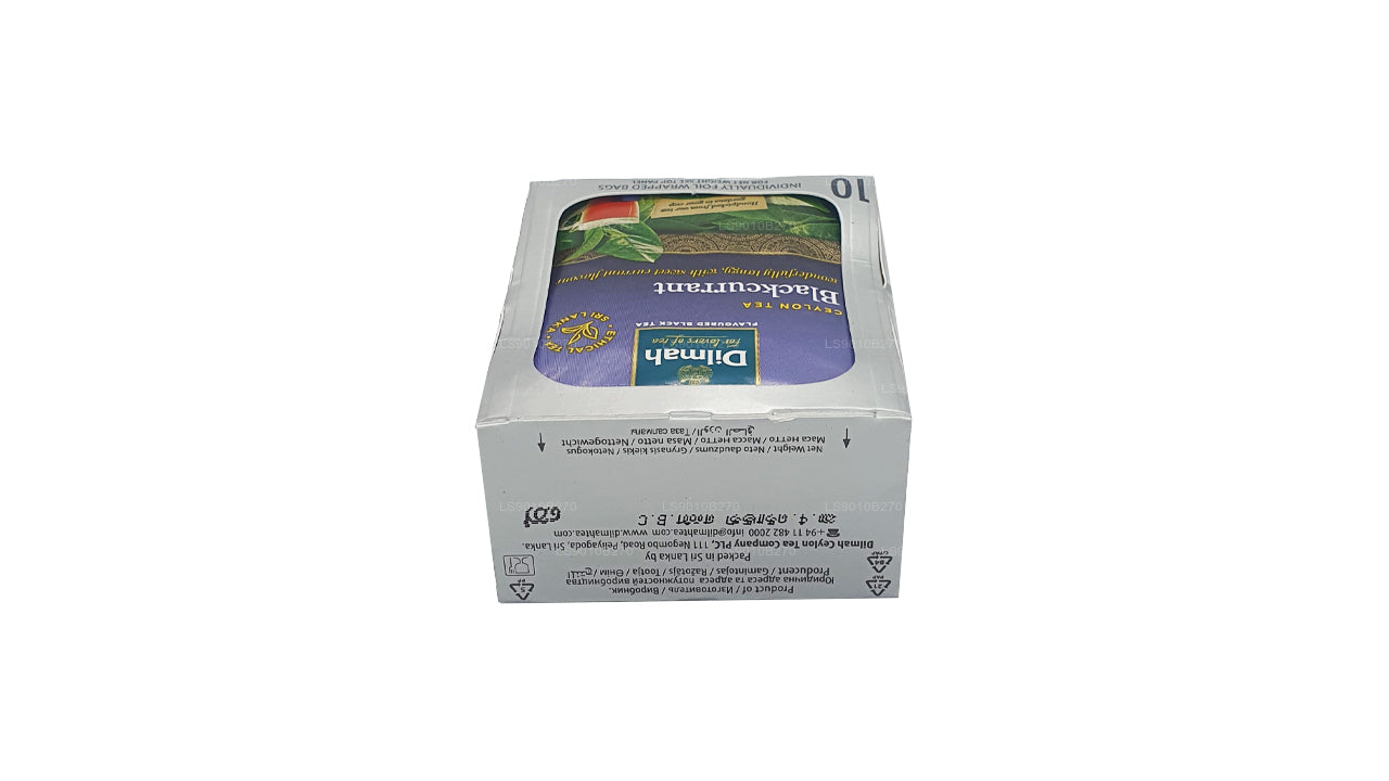 Чай Dilmah Blackcurrent (20 г) 10 пакетиков чая в индивидуальной фольге