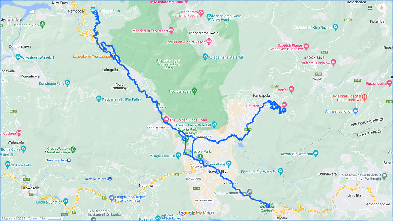 Экскурсия по городу Нувара-Элия