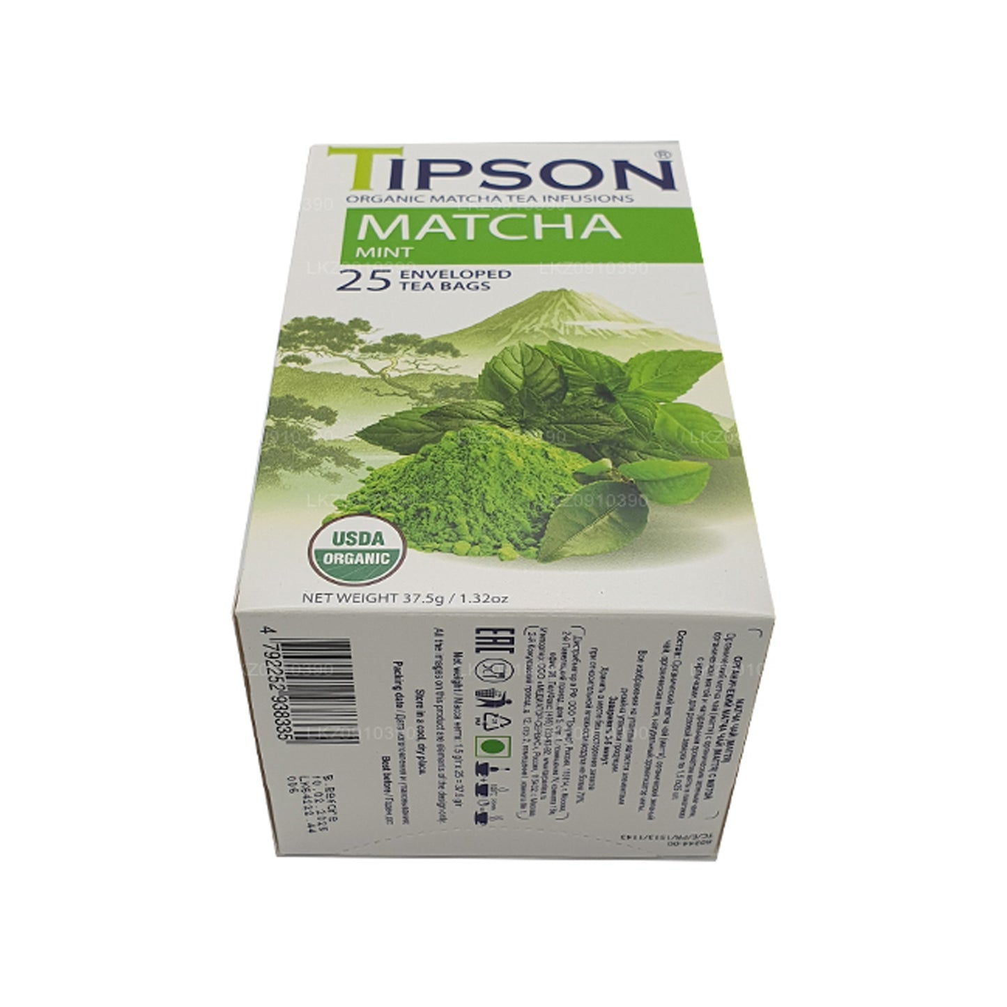 Чай Tipson Органический маття и мята (37,5 г)