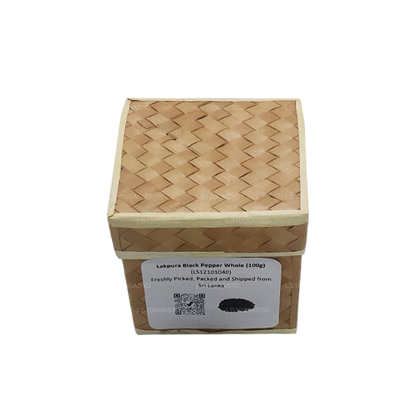 Коробка черного перца Лакпура цельный (100 г)