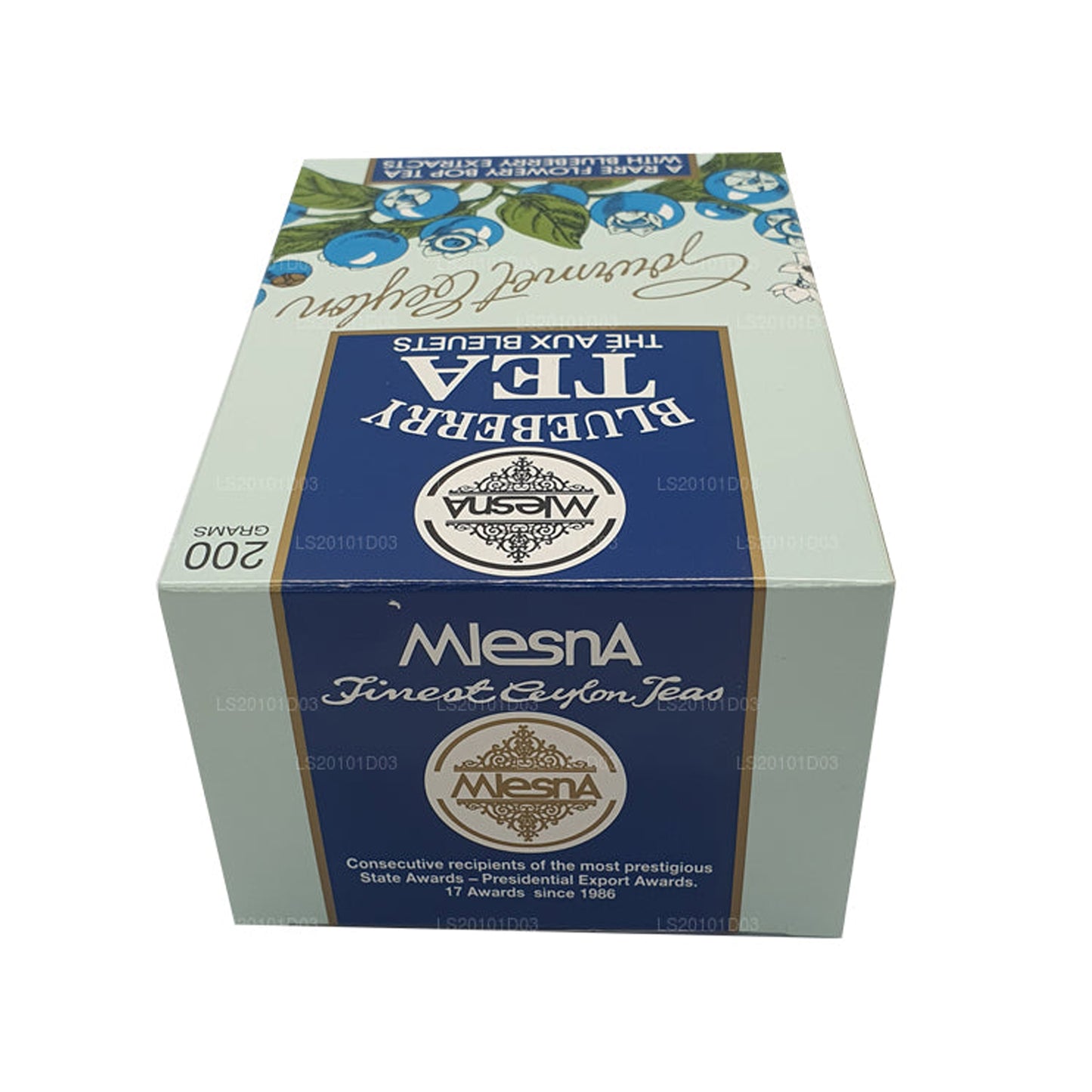 Листовой чай Mlesna Черника БОП (200 г)