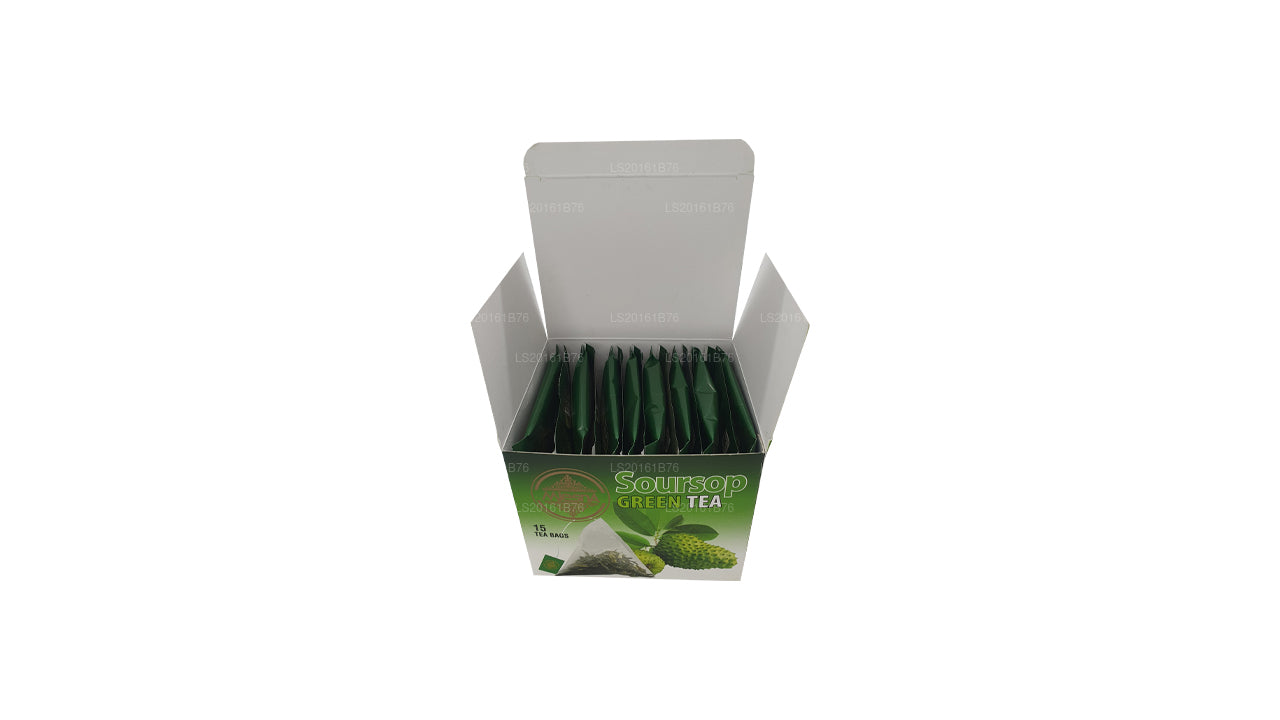 Зеленый чай Mlesna со сметанным яблоком (30 г) 15 пакетиков