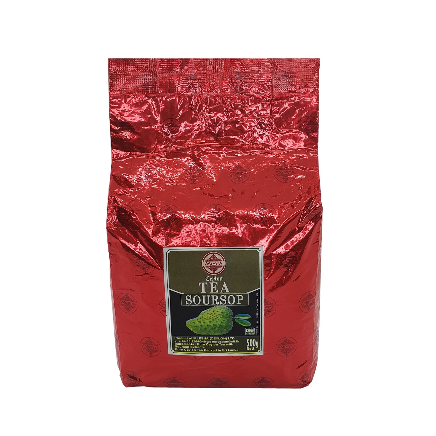 Цейлонский чай Mlesna со сметанным яблоком и черным чаем (500 г)