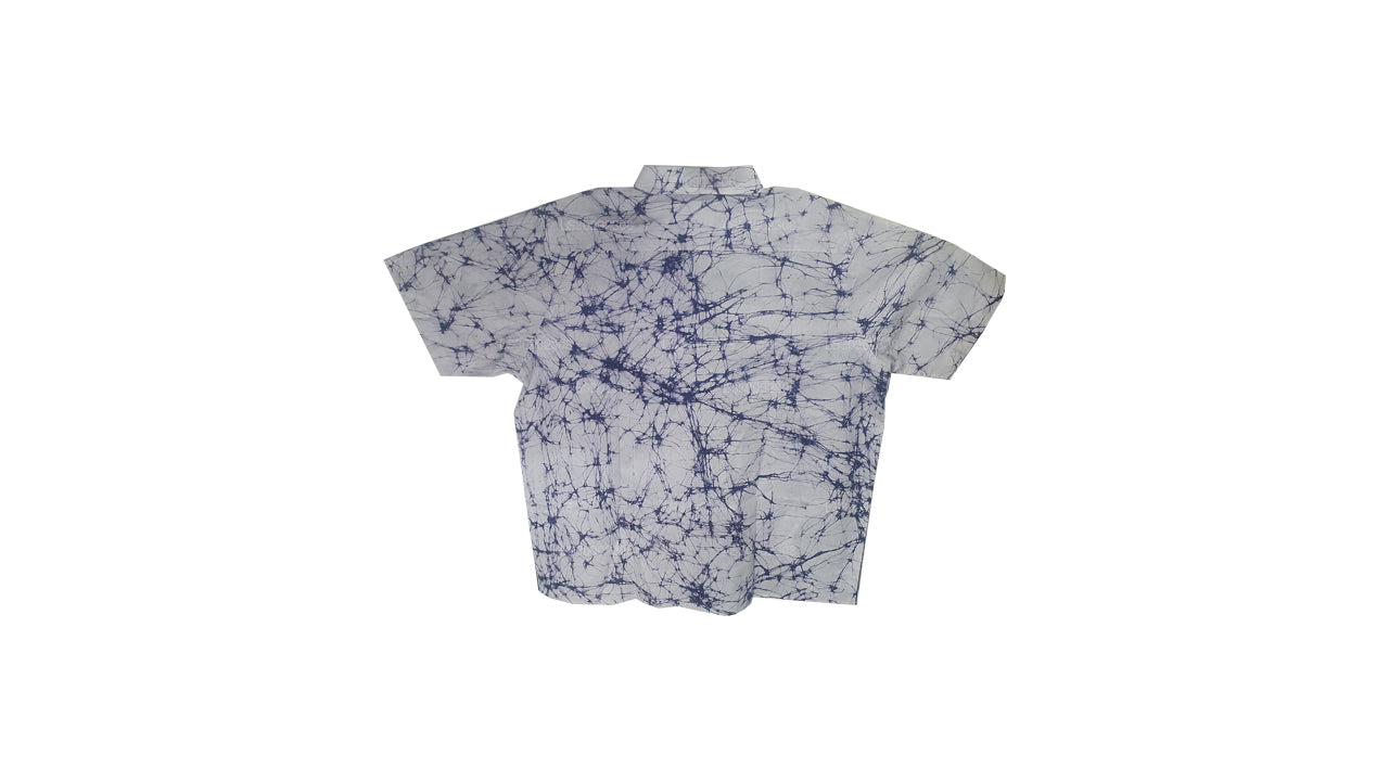 Рубашка в стиле батик «Лампура» (дизайн A505)