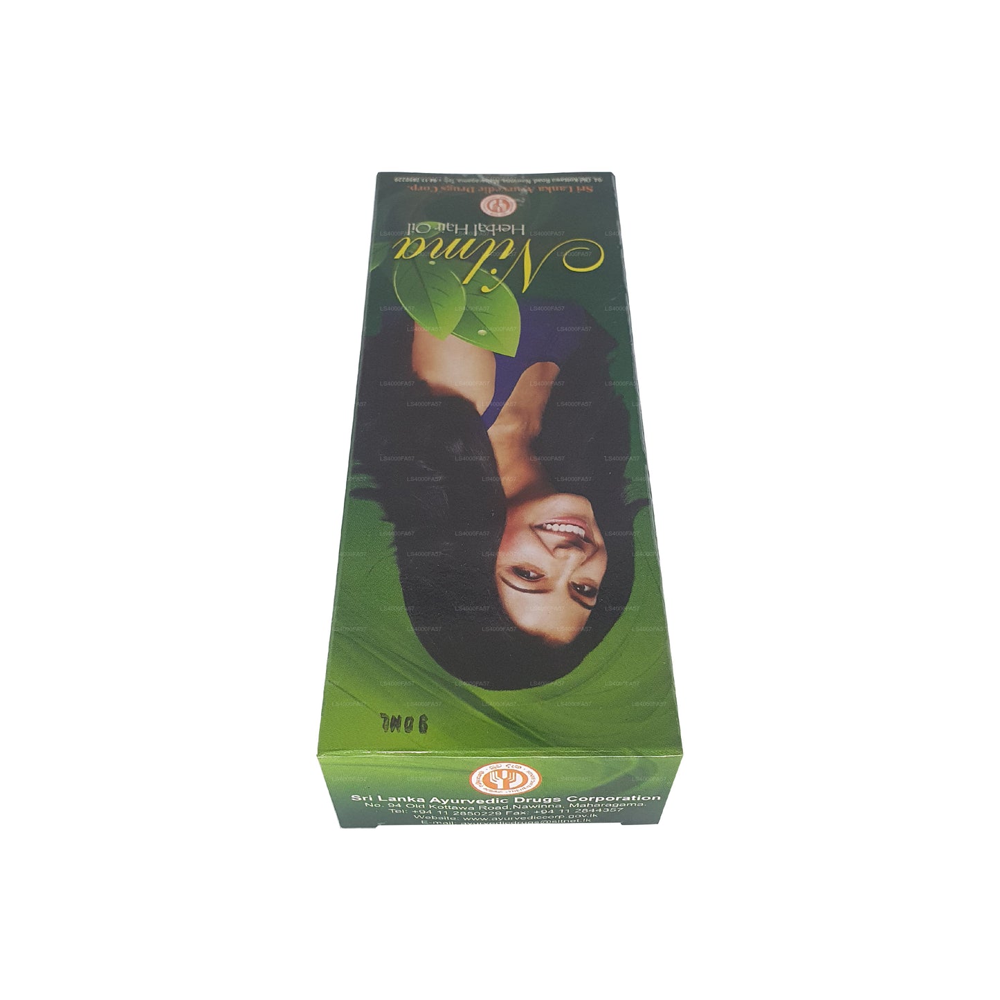 Травяное масло для волос SLADC Nilma (90 мл)