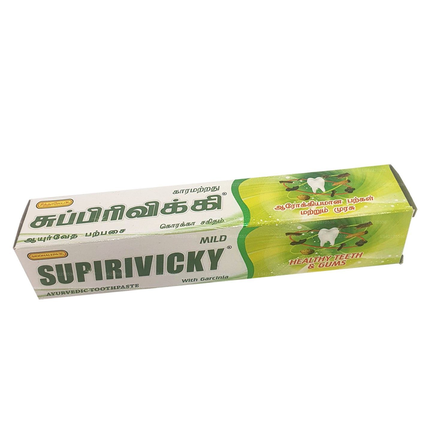 Мягкая аюрведическая зубная паста Siddhalepa Supirivicky (40 г)