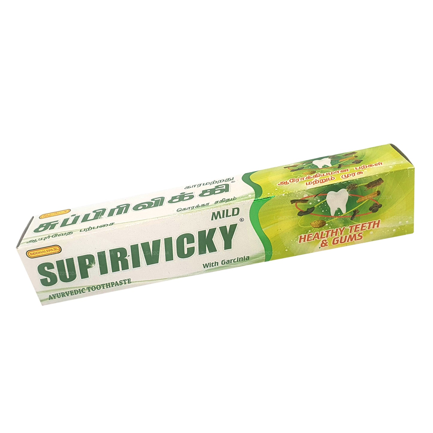 Мягкая аюрведическая зубная паста Siddhalepa Supirivicky (40 г)
