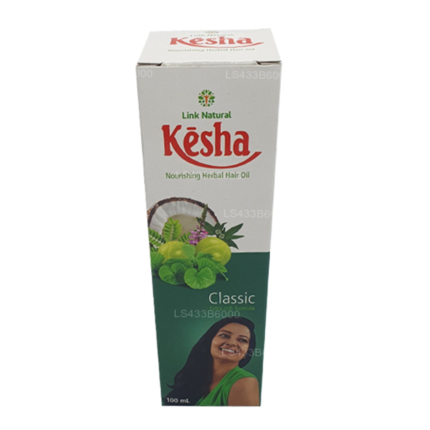 Link Natural Kesha Питательное травяное масло для волос (100 мл)