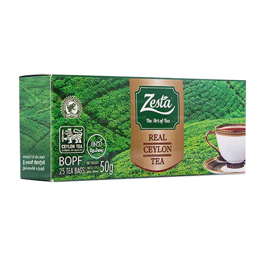 Настоящий цейлонский чай Zesta (50 г) 25 пакетиков