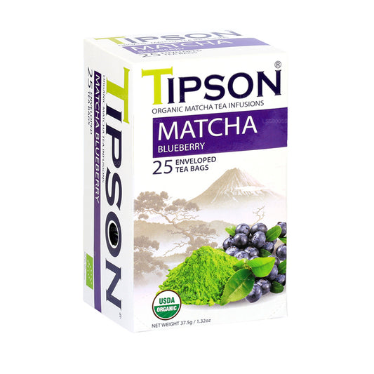 Органический чай Tipson с черникой матча (37,5 г)