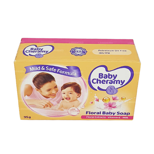 Детское мыло с цветочным рисунком Baby Cheramy (95 г)