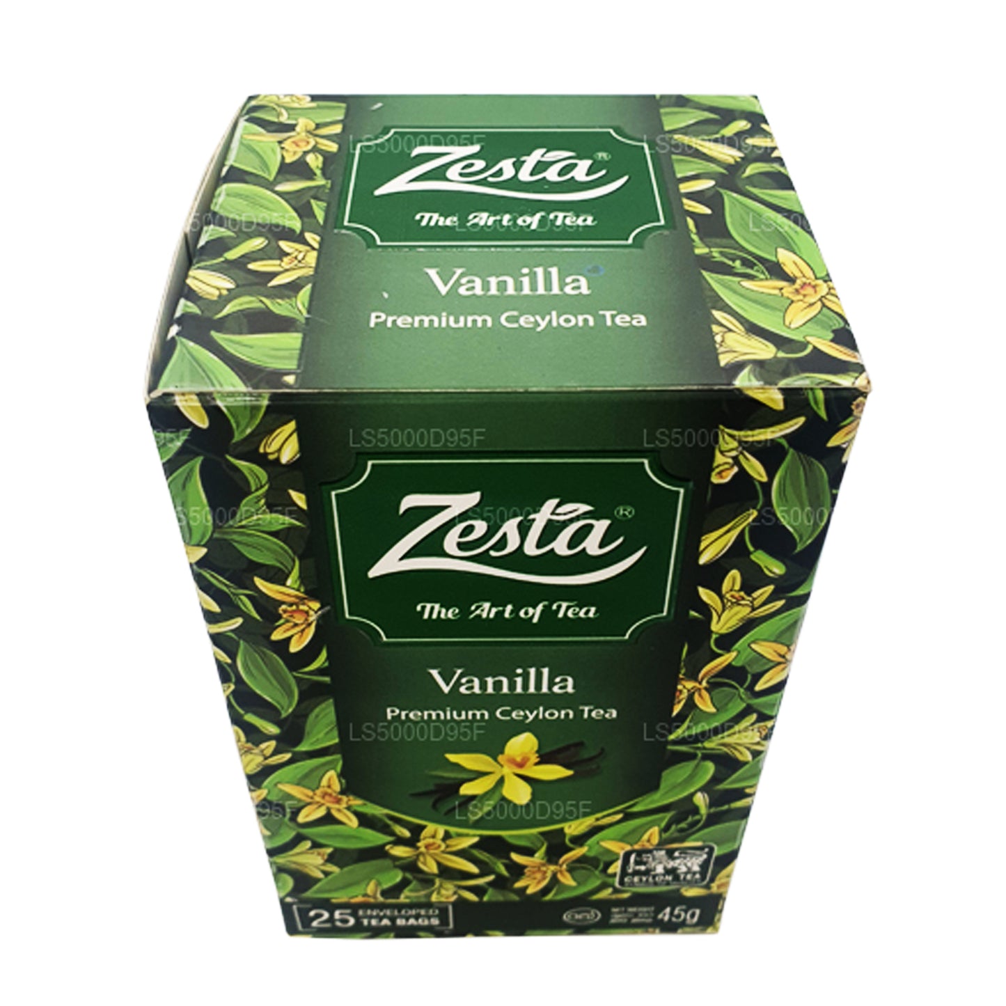 Черный чай Zesta Vanilla (45 г) 25 пакетиков
