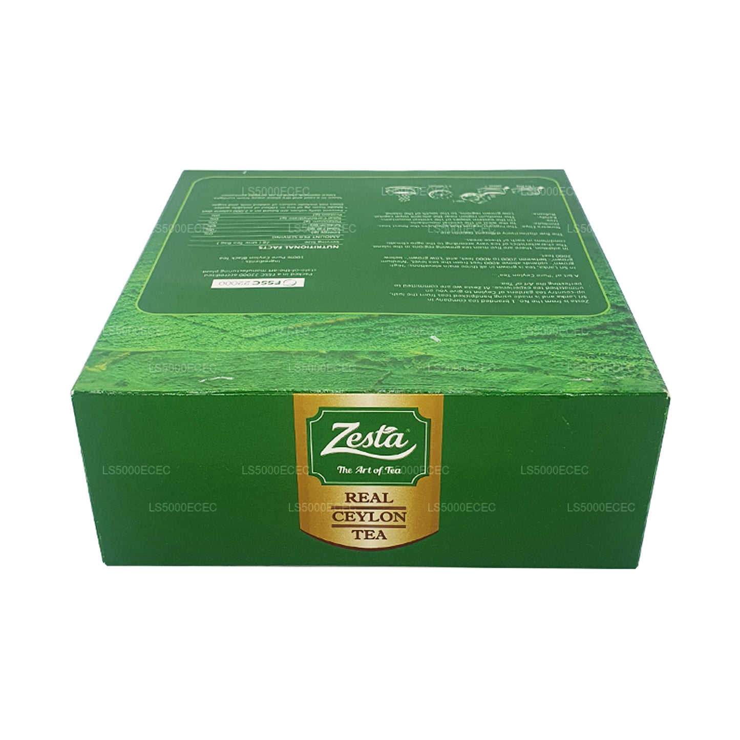 Цейлонский чай Zesta Real (200 г) 100 пакетиков