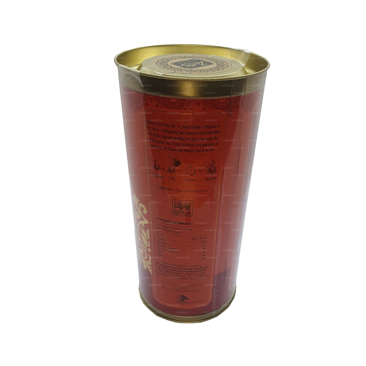 Zesta Light Jar - Red Tea (200g)