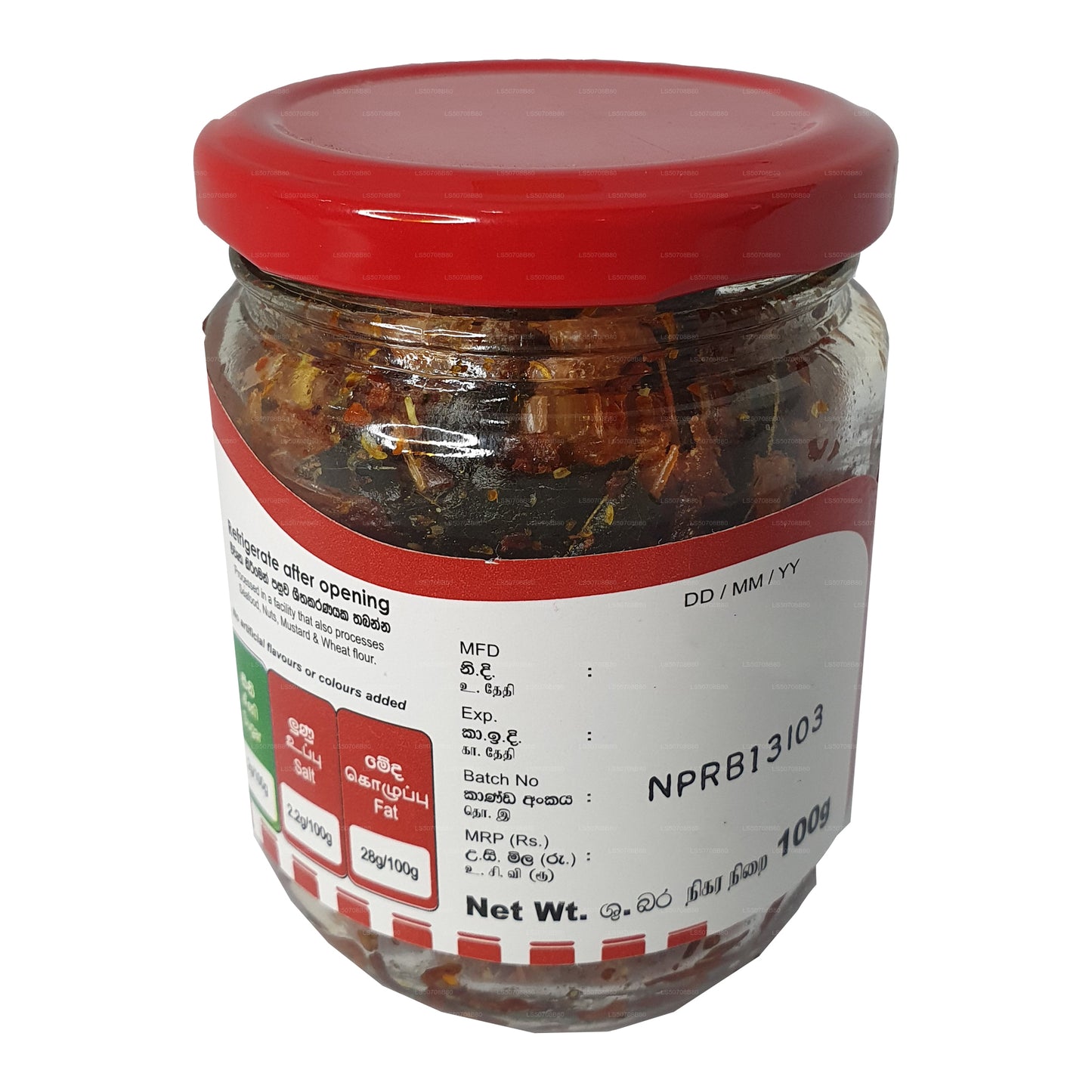 Бадун с креветками мак карри (100 г)
