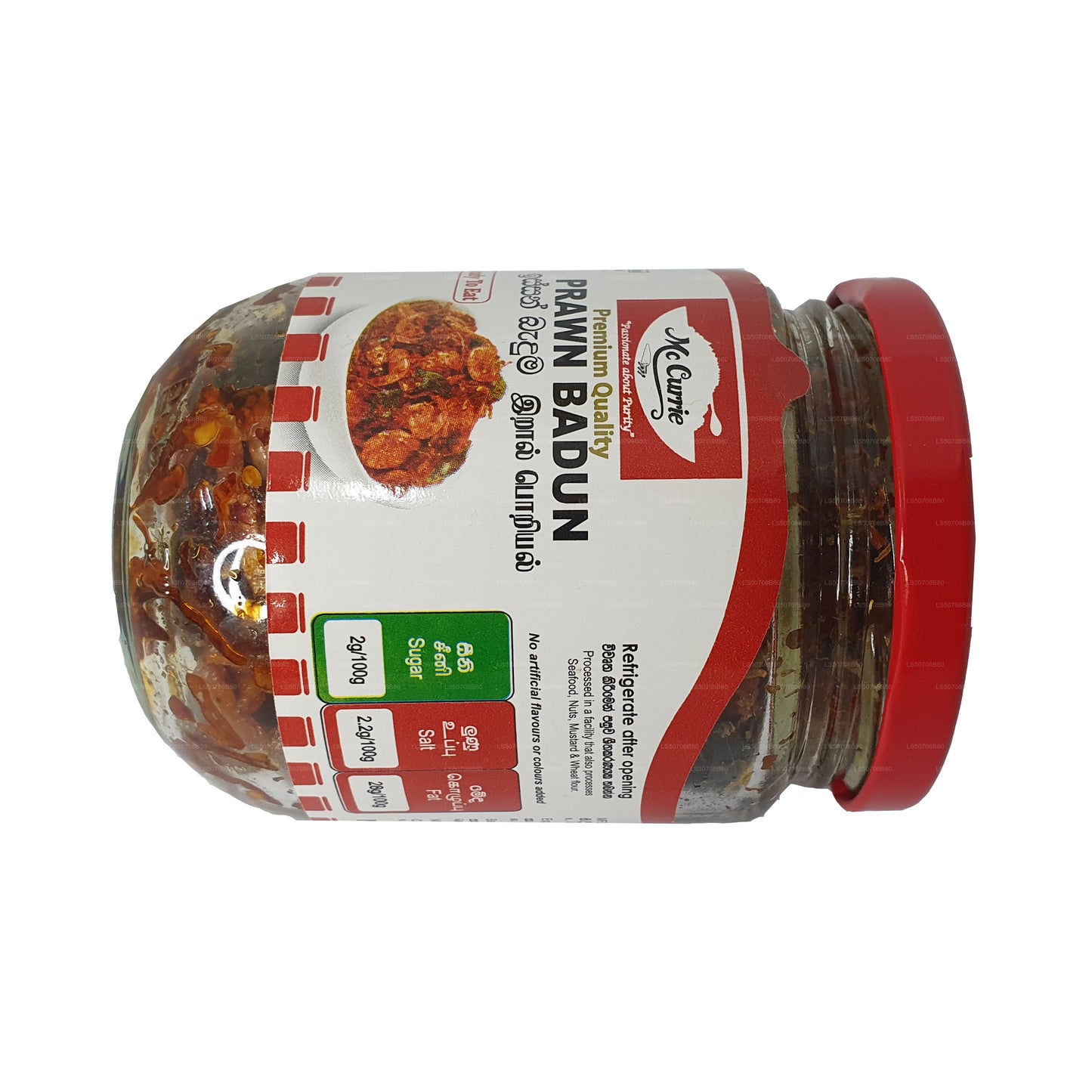 Бадун с креветками мак карри (100 г)