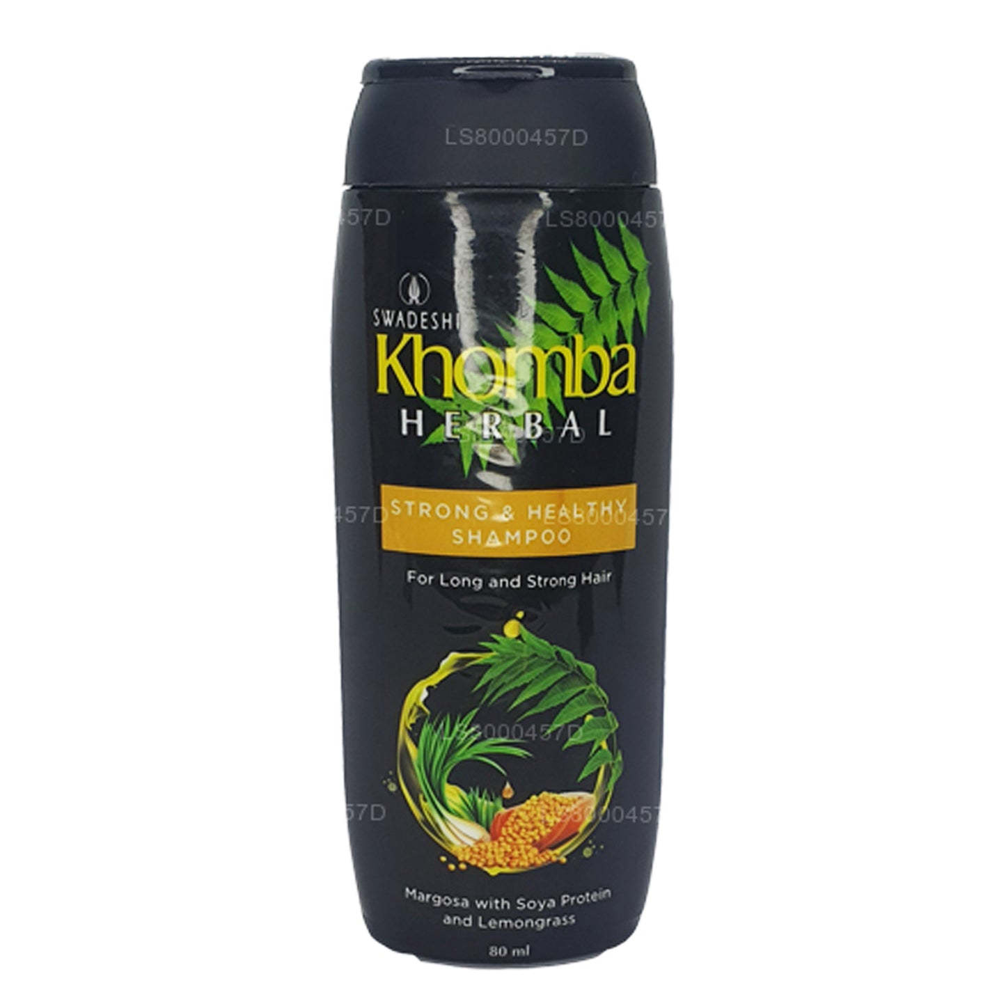 Крепкий и здоровый шампунь Swadeshi Khomba (80 мл)