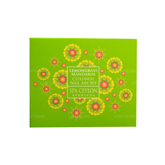 Spa Ceylon Lemongrass Mandarin - Ceylonese Nail Art Set