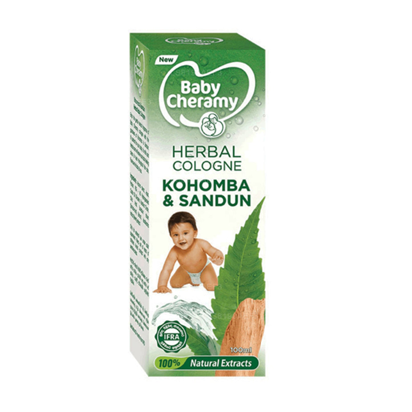 Одеколон Baby Cheramy Herbal «Кохомба и сандун» (100 мл)