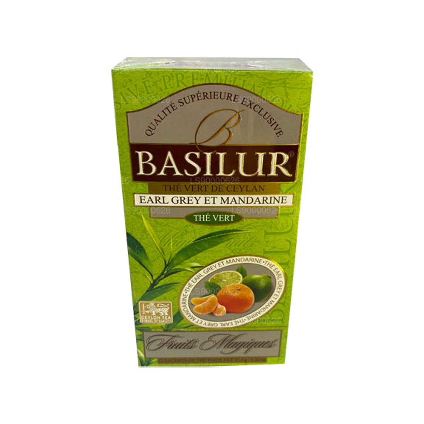 Волшебный зеленый абрикос и маракуйя Basilur (100 г)