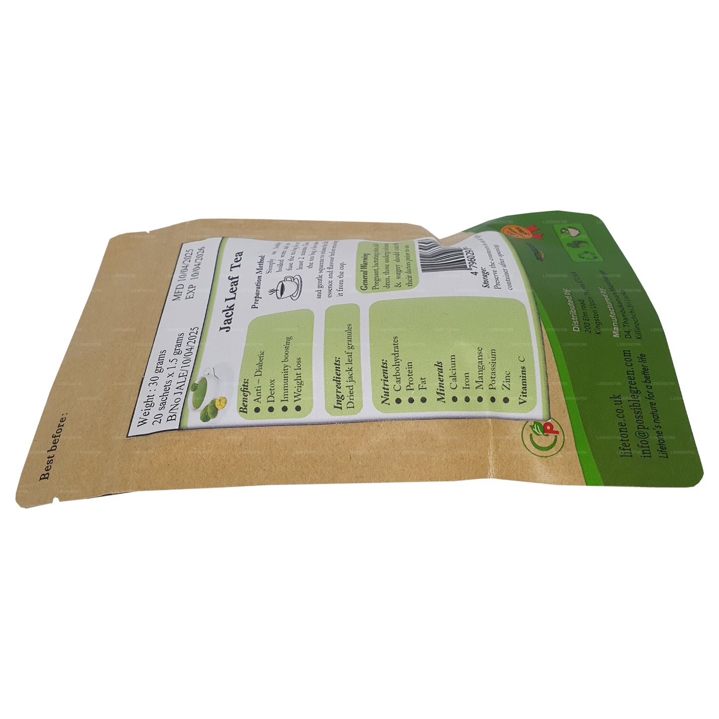 Чай Lifetone из листьев джекфрута (40 г)