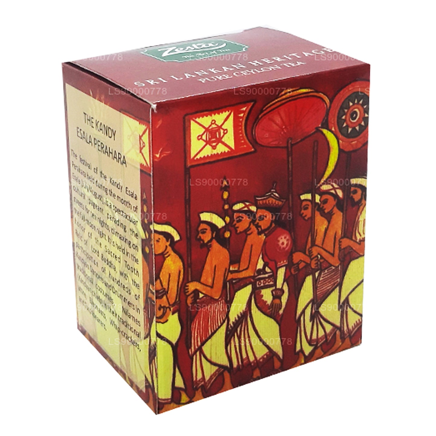 Чистый цейлонский чай Zesta «Наследие Шри-Ланки» Kenilworth PEKOE 1 (100 г)