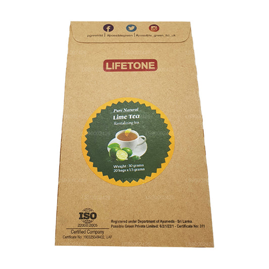 Чай с лаймом Lifetone (30 г) 20 пакетиков