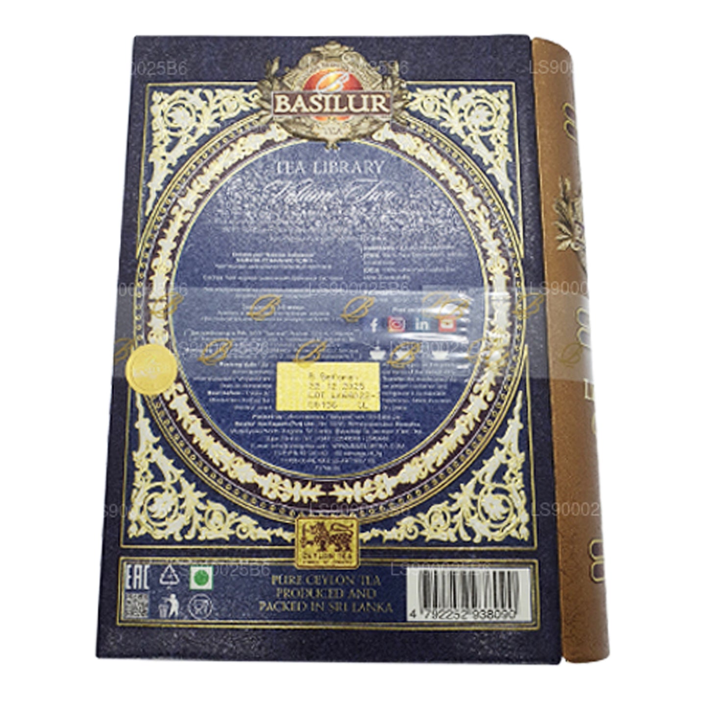 Чайная книга Basilur «Чайная библиотека, том второй» (100 г) Caddy