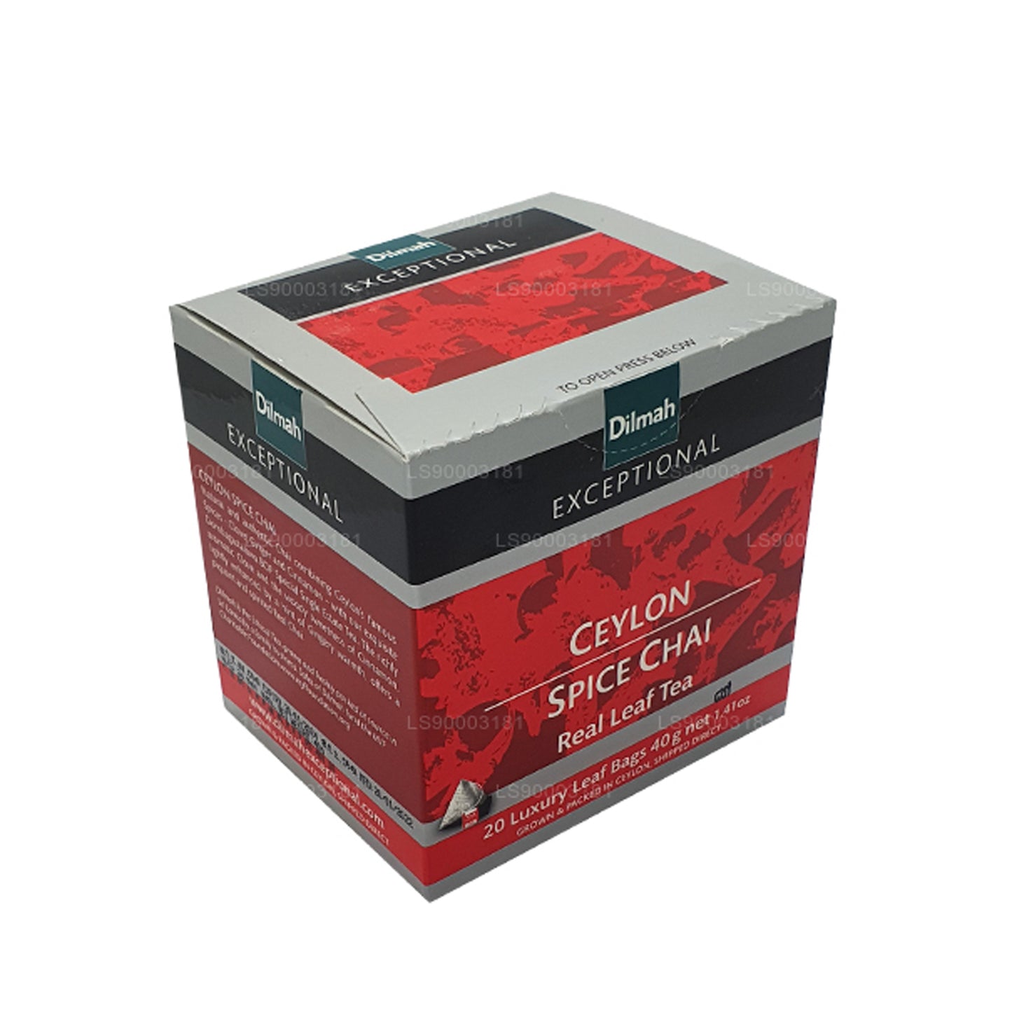 Dilmah Исключительный цейлонский чай со специями (40 г) 20 чайных пакетиков