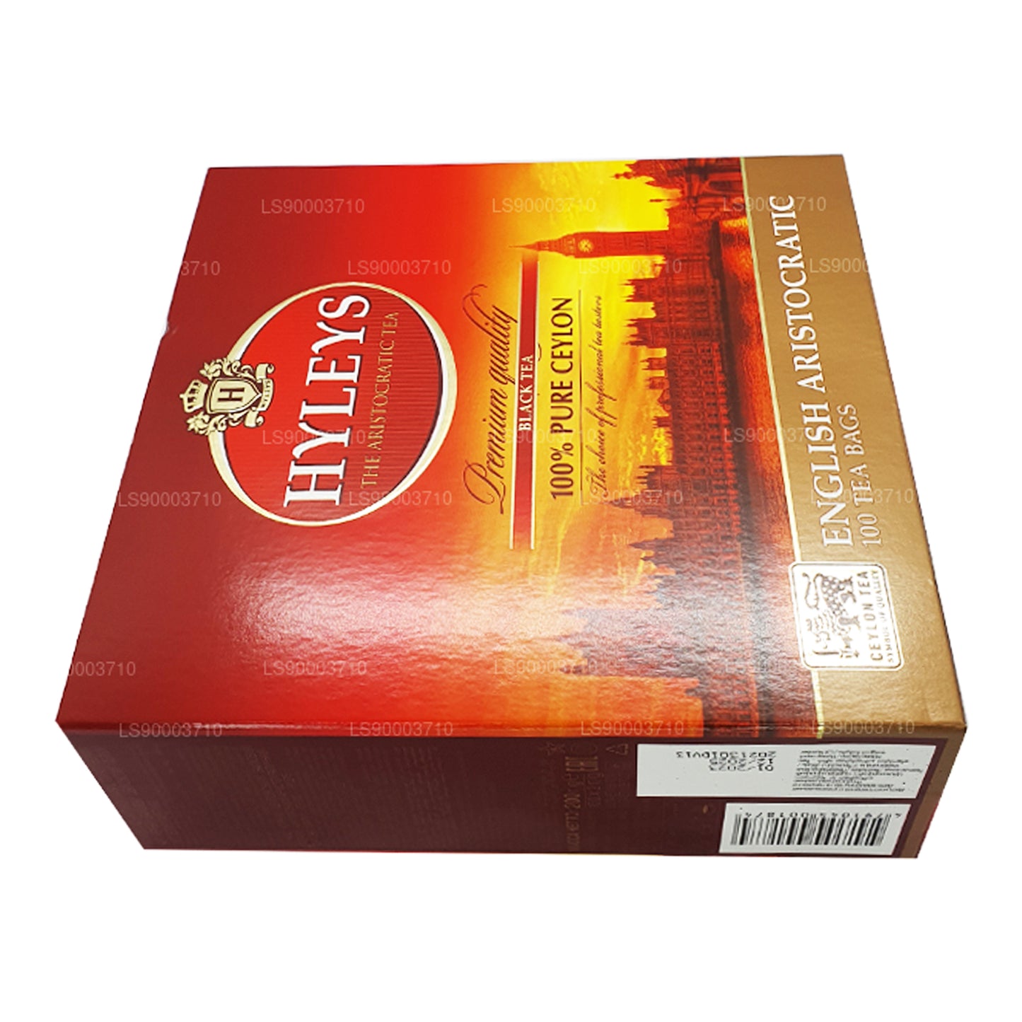 Черный чай высшего качества HYLEYS, 100 пакетиков (200 г)