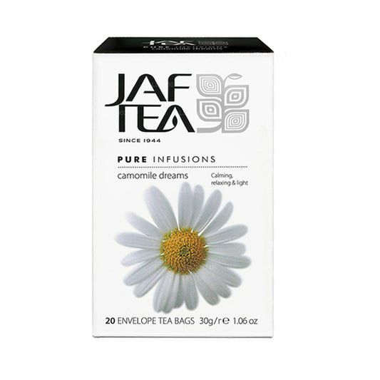 Коллекция чистых инфузий Jaf Tea с фольгой «Ромашка», конверт, чайные пакетики (30 г)
