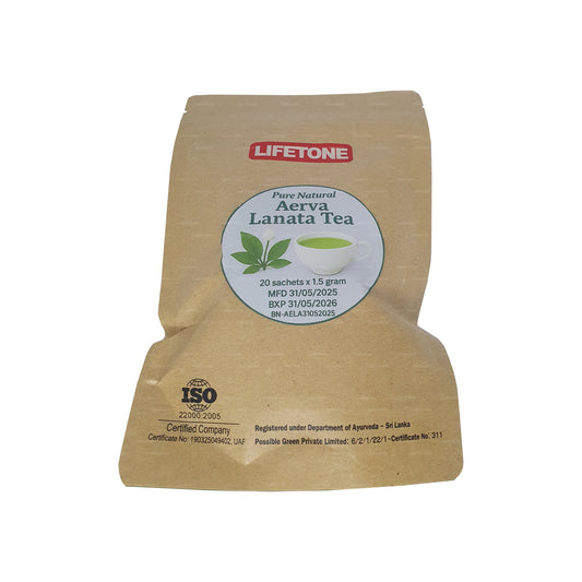 Lifetone (полпала, горный горняк) Aerva Lanata (30 г) 20 чайных пакетиков