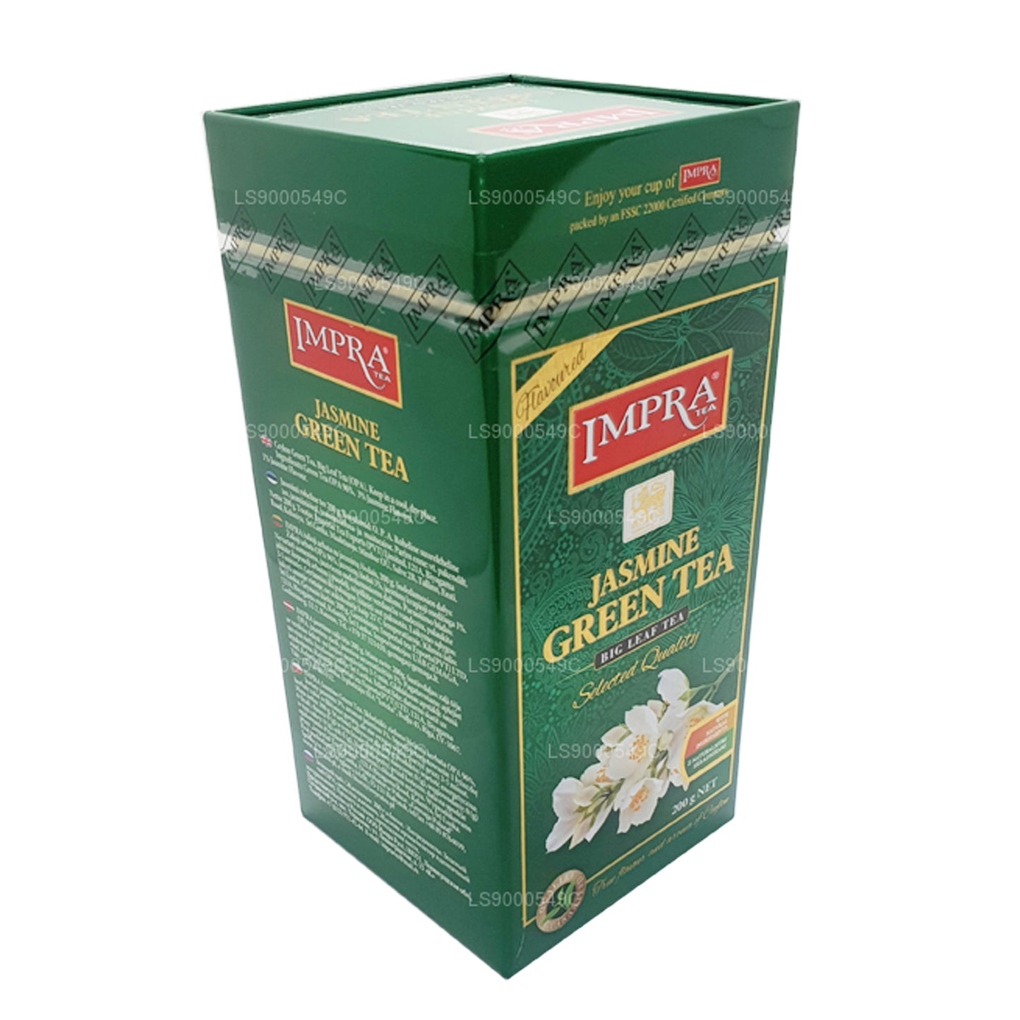 Зеленый чай Impra Жасмин Большой лист (200 г) Мясная кедди