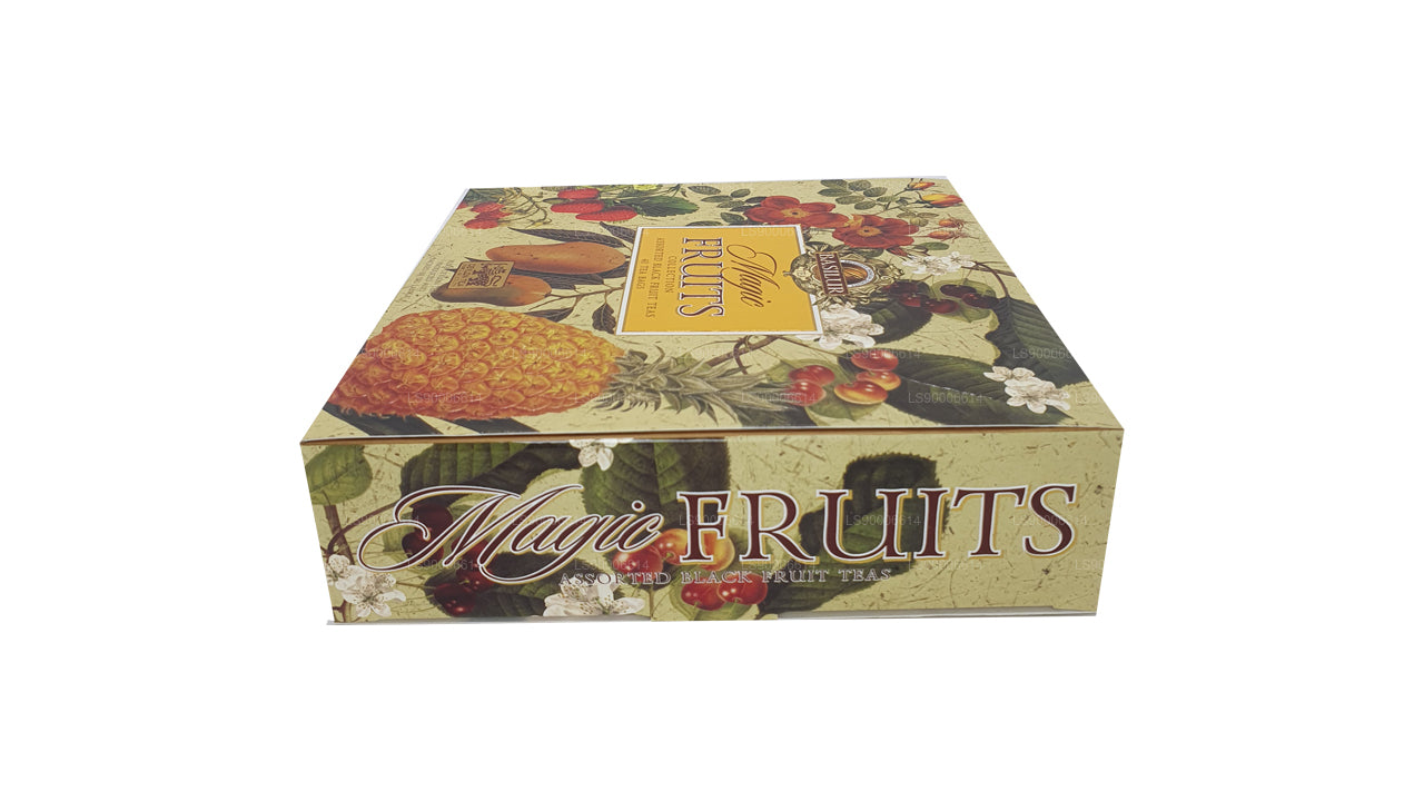 Чай Basilur Magic Fruits «Ассорти волшебных фруктов - 40 конвертов» (80 г) в пакетиках